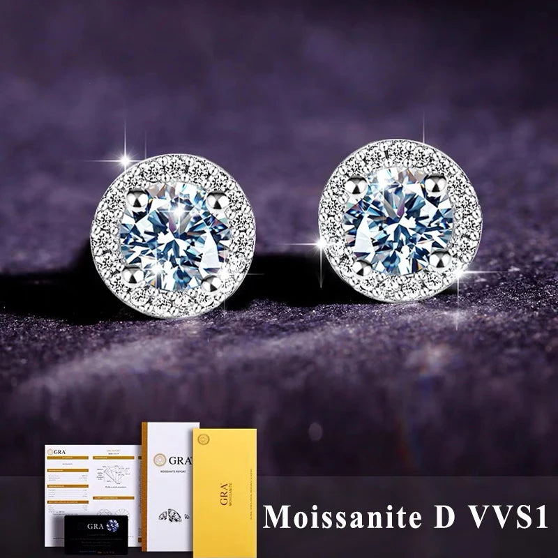Moissanite Fülbevaló AITERNITY