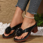 Schuhe mit PU-Obermaterial und quadratischem Absatz