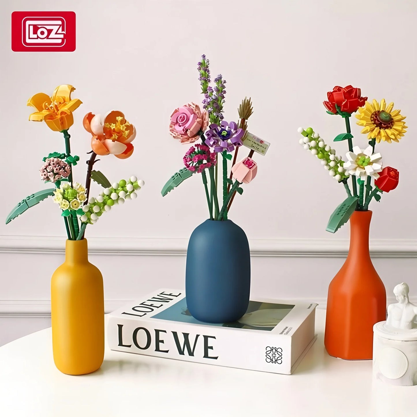 LOZ Rosenstrauß-Bausteine