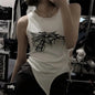 Tanktop mit Spinnennetz-Motiv JEYONGZOOCN