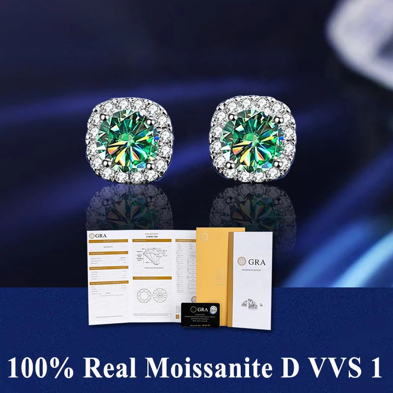 Moissanite Fülbevaló AITERNITY