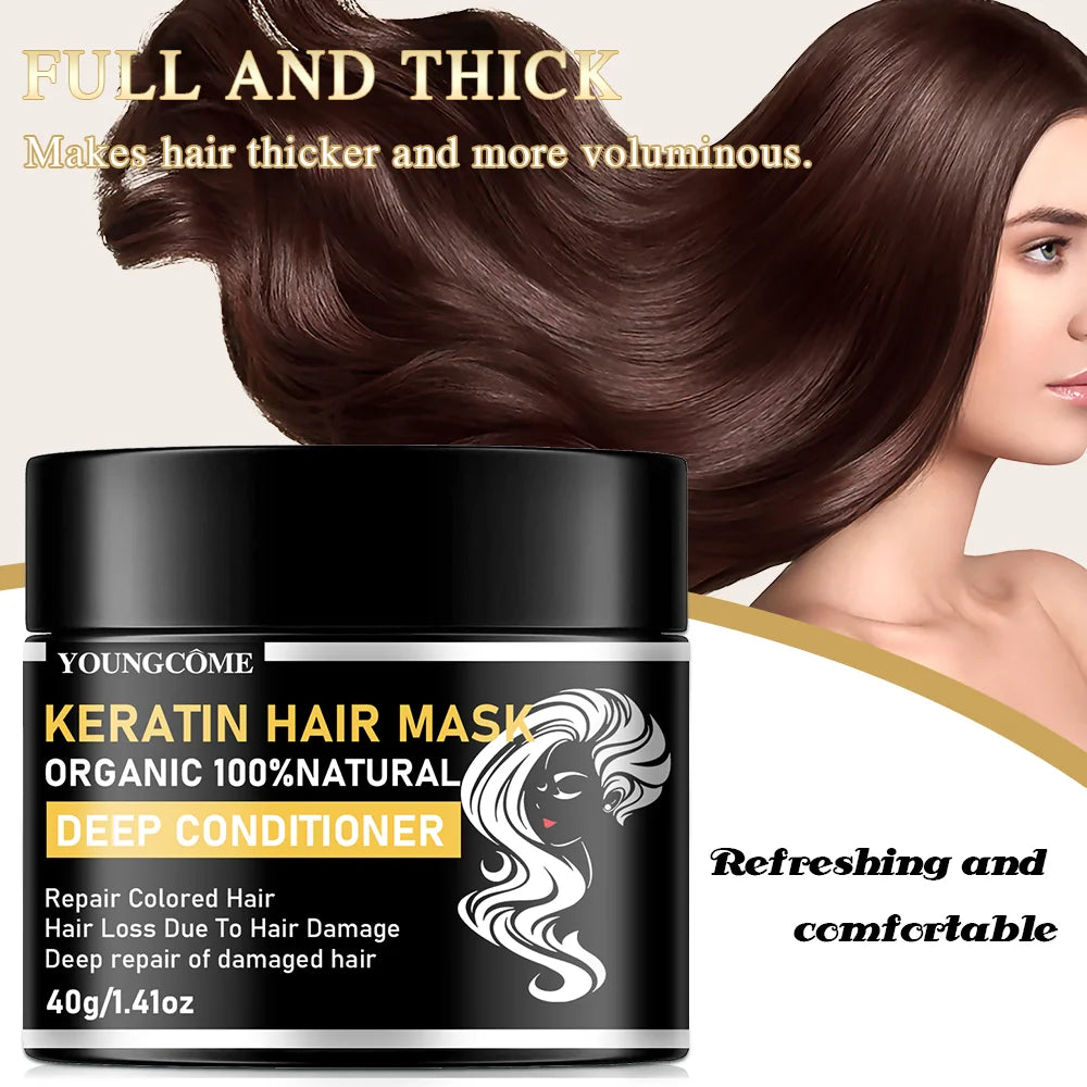 Keratin Hajmaszk YOUNGCOME Szép