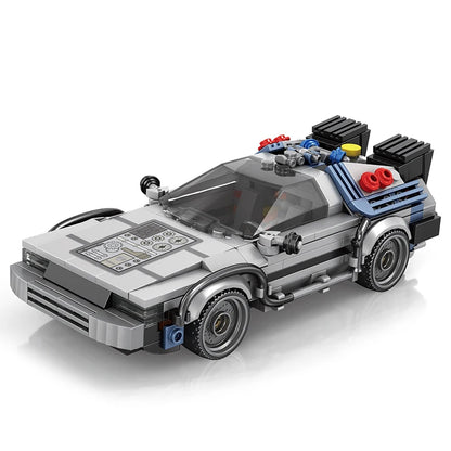 M MENBIS 1 24 Classic Movie Racing Car Építő Kocka Készlet Lego Kompatibilis MOC Modell Gyerekeknek
