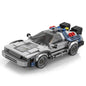 M MENBIS 1 24 Classic Movie Racing Car Építő Kocka Készlet Lego Kompatibilis MOC Modell Gyerekeknek
