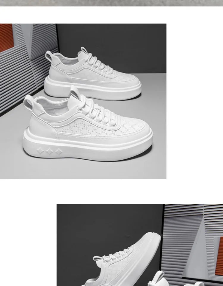 Férfi Casual Sportcipő - Lélegző Platform Sneaker