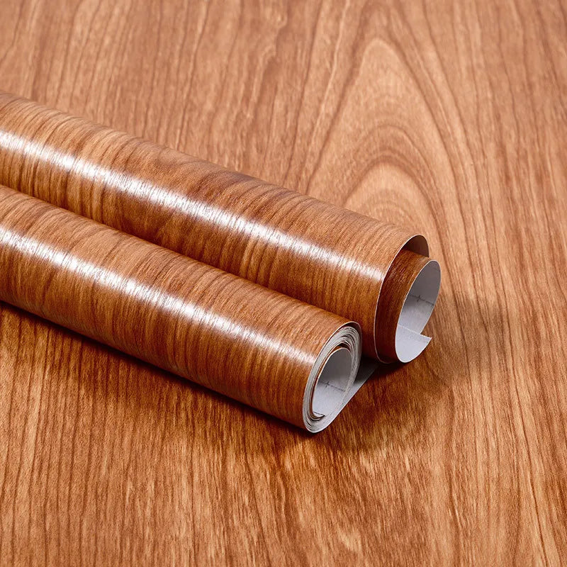Wood Pattern Self-Adhesive Wall Film