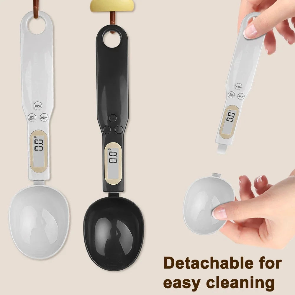 Kitchya Mini Kanál Mérleg - Pontos 0,1 g LED Kijelzővel Konyhai Mérleg 0,1-500 g