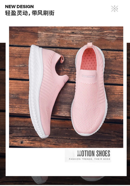 Férfi-Női Sportos Cipő - Kényelmes Slip-On Sneaker