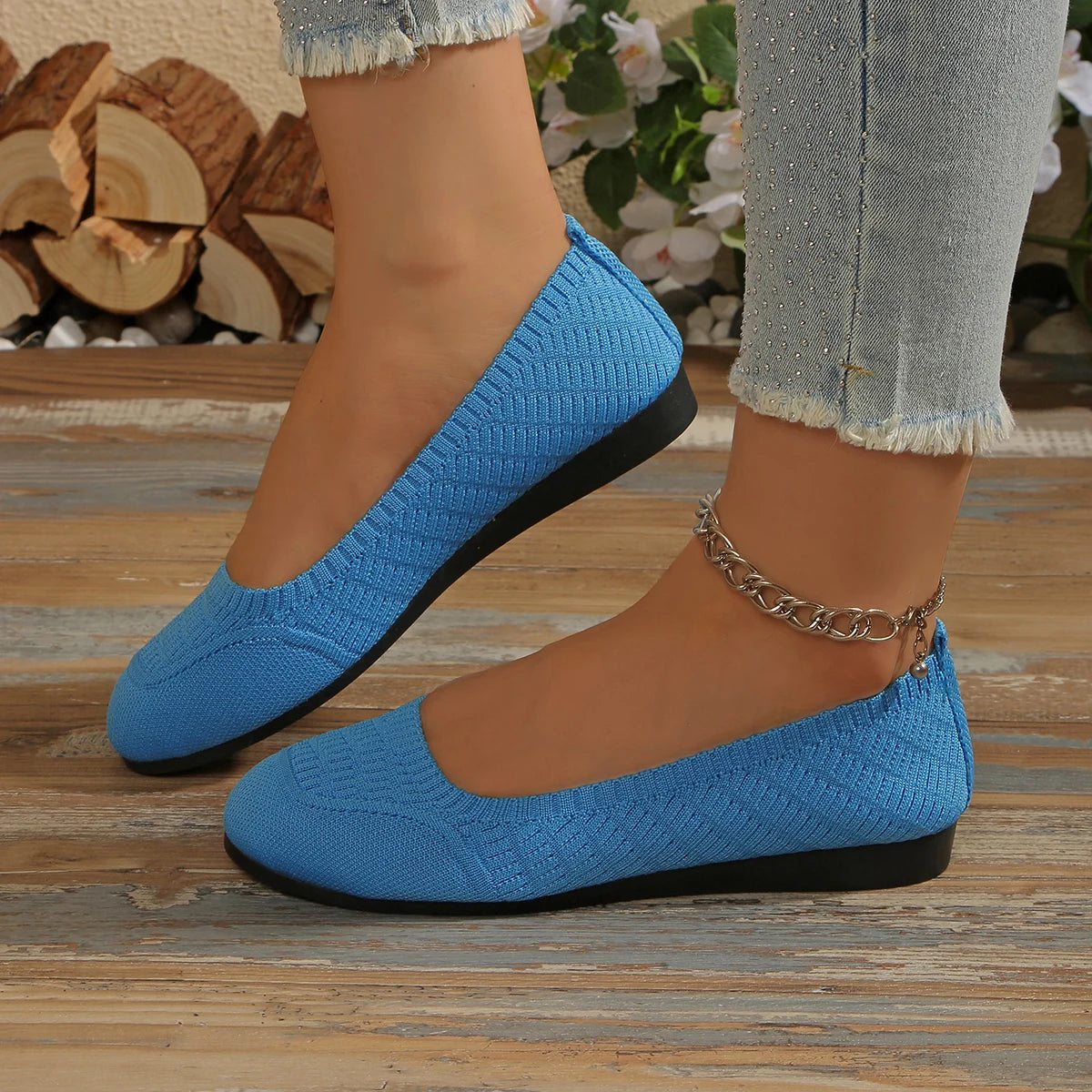 RZSMTYA Women's Flat Shoes Summer