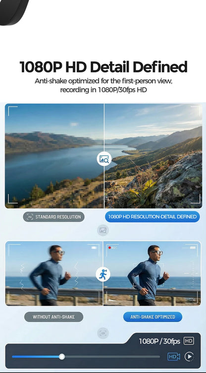 AI Okosszemüveg – 4K Kamera, Bluetooth Hívás, Valós Idejű Fordítás