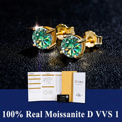 Aiternity Moissanite Fülbevaló