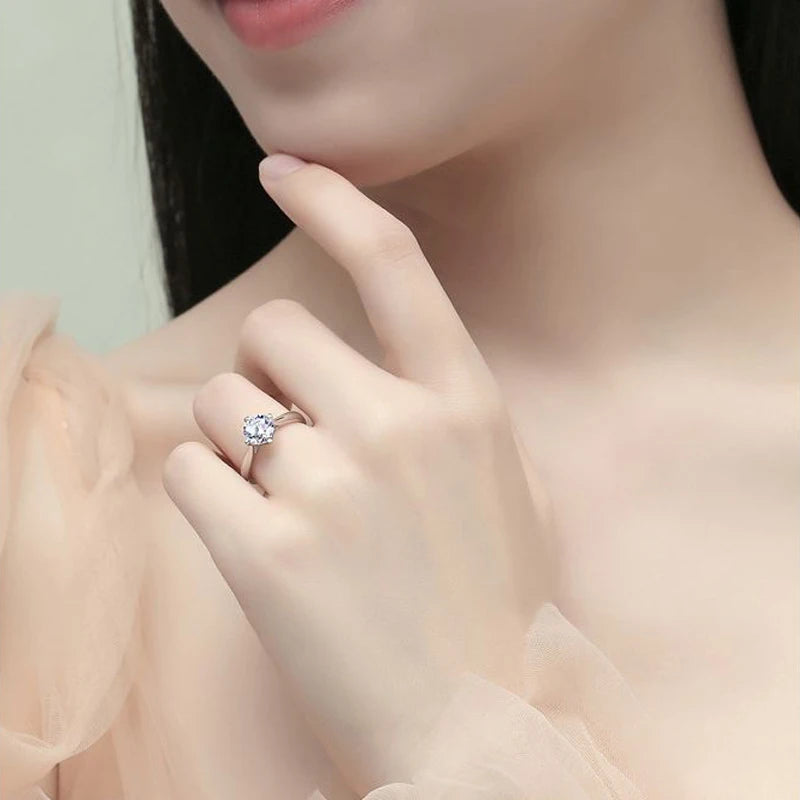 AITERNITY Moissanite Gyűrű S925