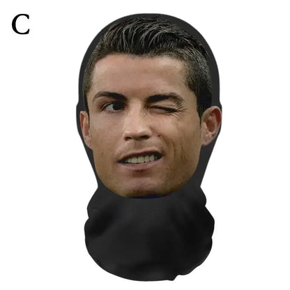 Realisztikus 3D Arcmaszk Férfiaknak és Nőknek - Halloween Cosplay Balaclava
