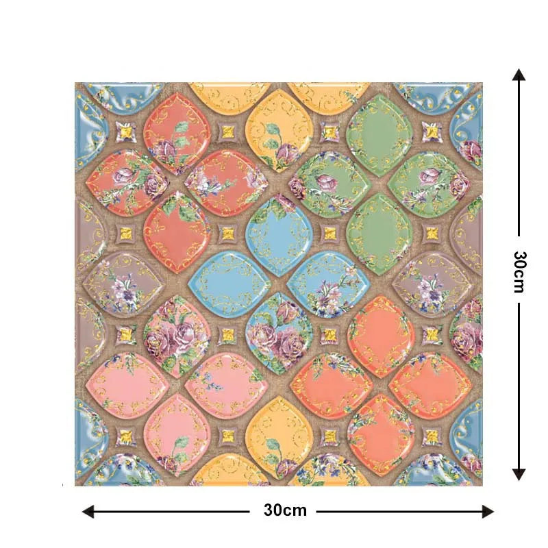 Öntapadós Csempe 3D Matrica