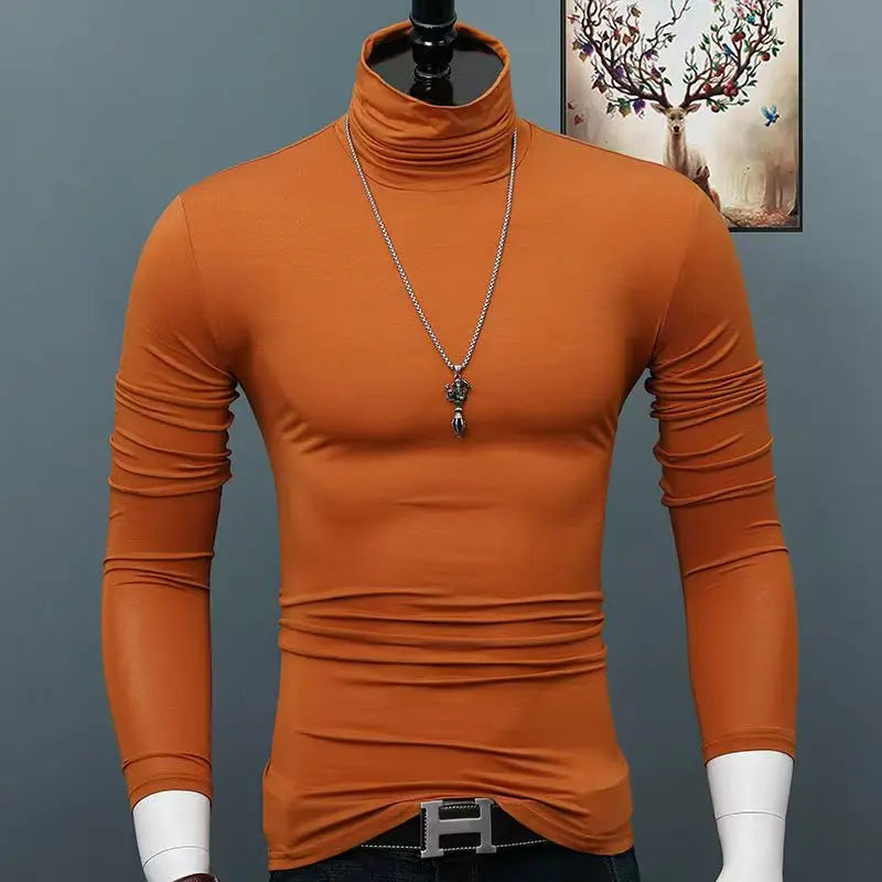 Gay Men's High Collar T-Shirt