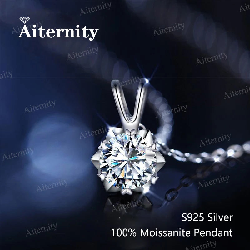 Moissanite Medál 925 Aiternity