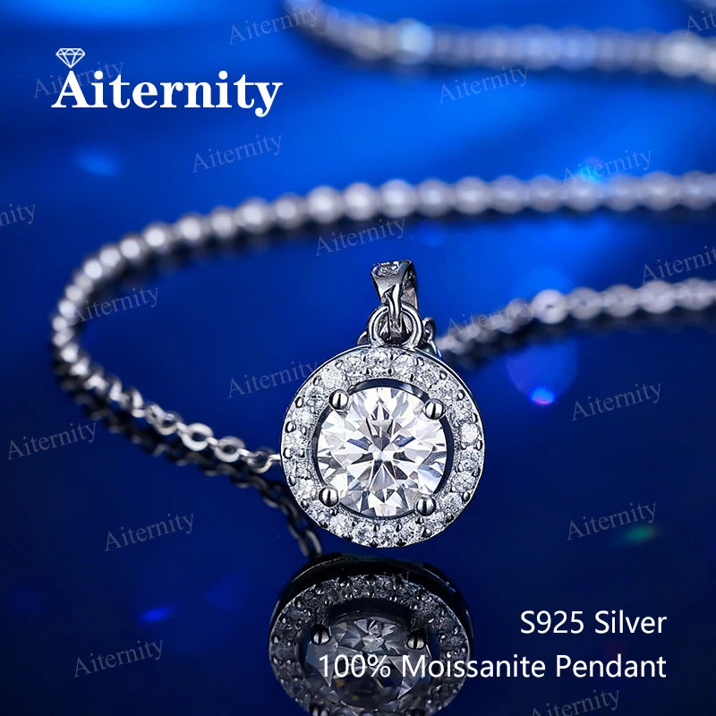 Moissanite Medál 925 Aiternity