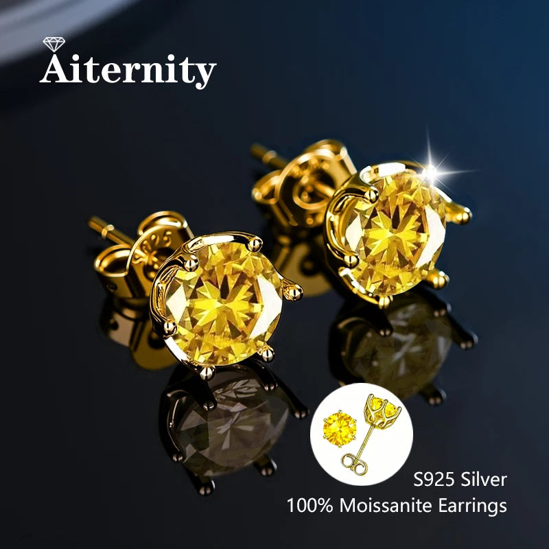 Moissanite Fülbevaló AITERNITY