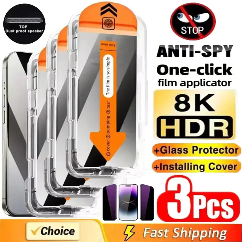 DIXSG Anti Spy iPhone Védő