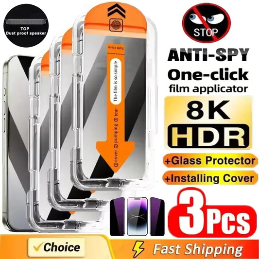 DIXSG Anti Spy iPhone Védő