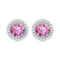 Moissanite Csavaros Fülbevaló