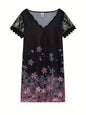 SuitSet Women's Lace V-Neck Dress