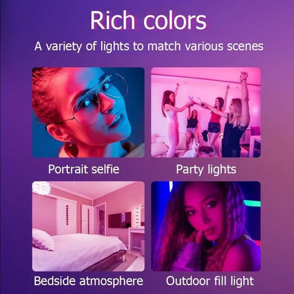 RGB LED Színes Lámpa USB