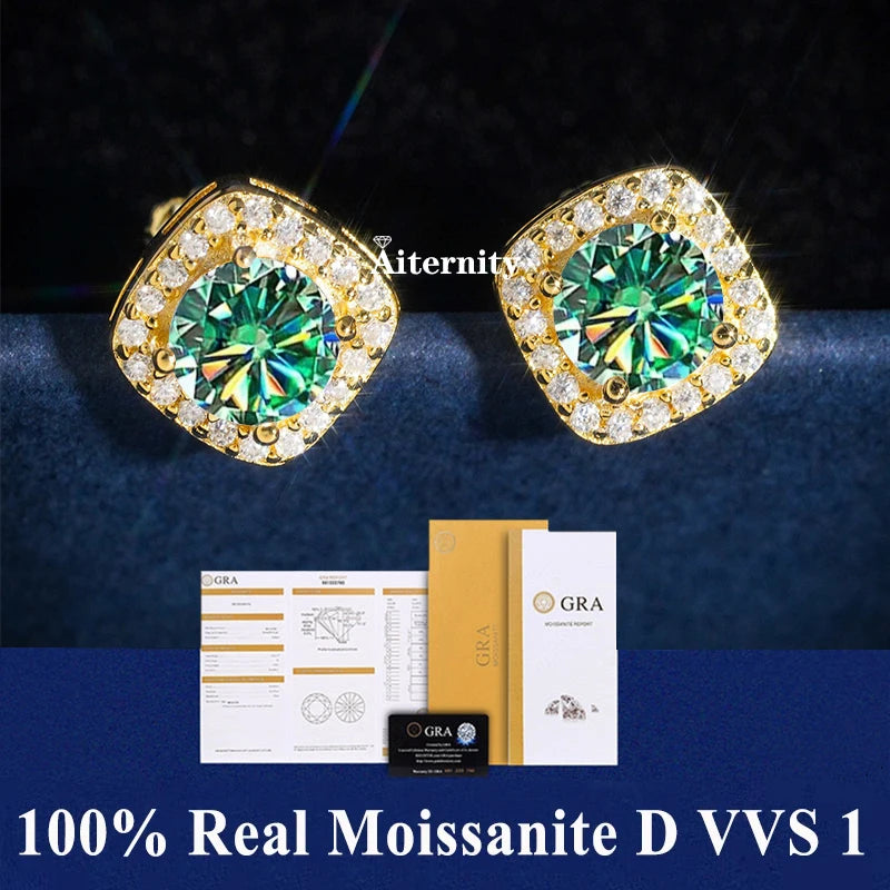 Moissanite Fülbevaló AITERNITY