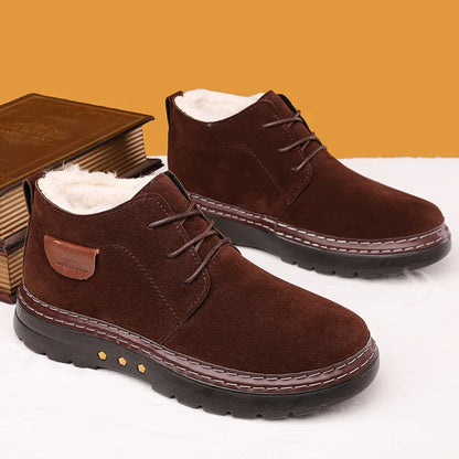 YBQJOO Winterstiefel bequem