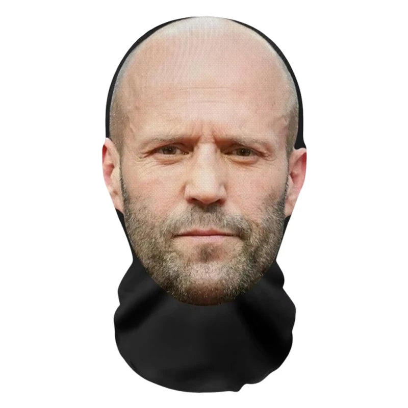 Realisztikus 3D Arcmaszk Férfiaknak és Nőknek - Halloween Cosplay Balaclava