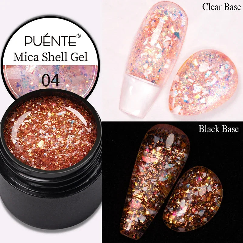 Puente Cat Eye Gel Fényes Kék