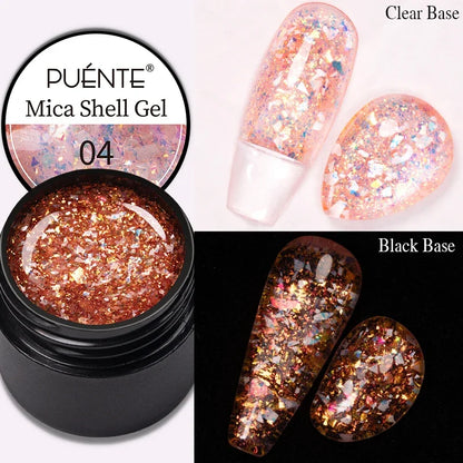 Puente Cat Eye Gel Fényes Kék