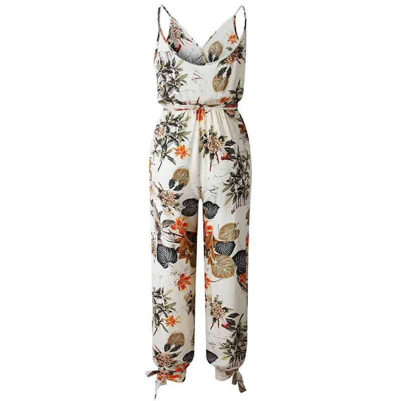 Női Jumpsuit Virágos Nyár Liva