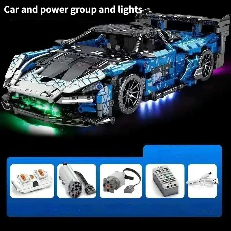 Szuperautó Építő Szett Lego