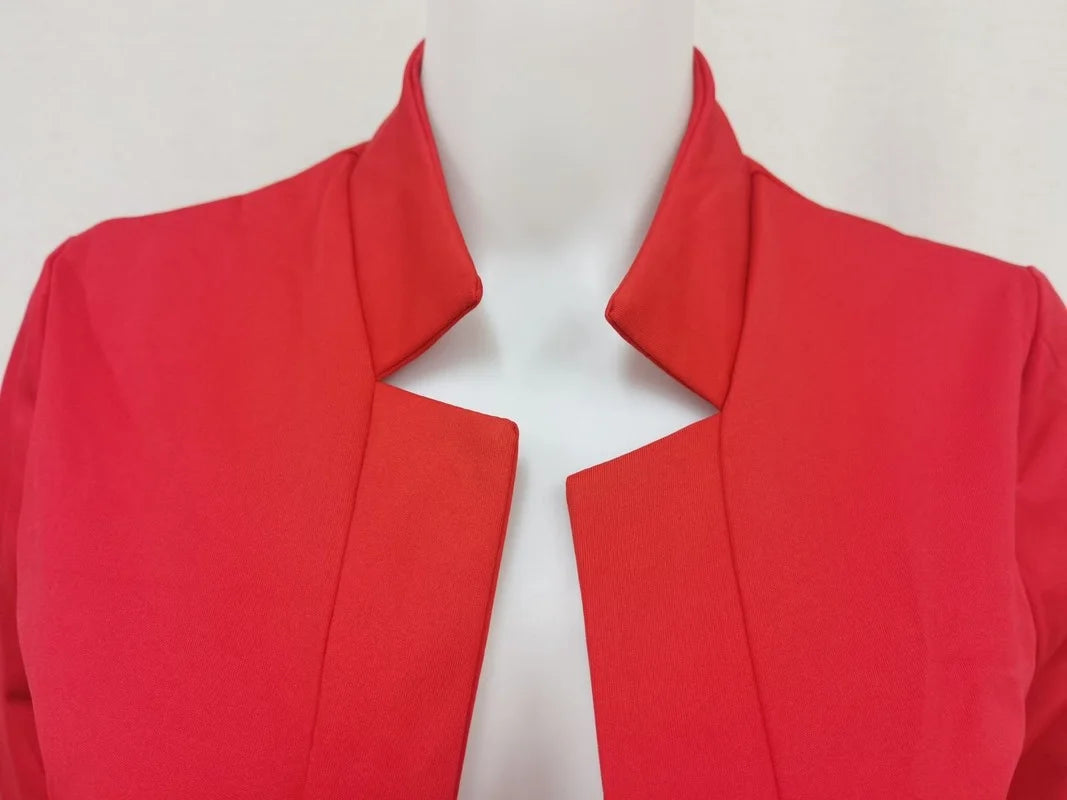Women's White Blazer Slim