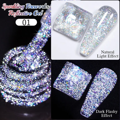 Puente Cat Eye Gel Fényes Kék