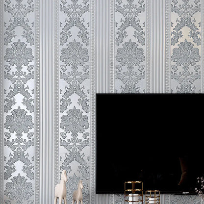 Dzqcn 3D Damask Tapéta Otthon