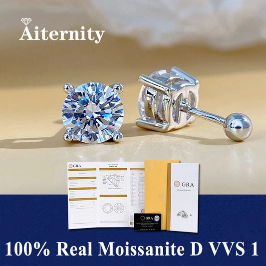 Moissanite Fülbevaló Aiternity