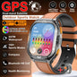 MilSpecTech Katonai Beidou GPS Okosóra - 1,96 Hüvelykes Kijelző, 10ATM Vízálló, Bluetooth Hívás