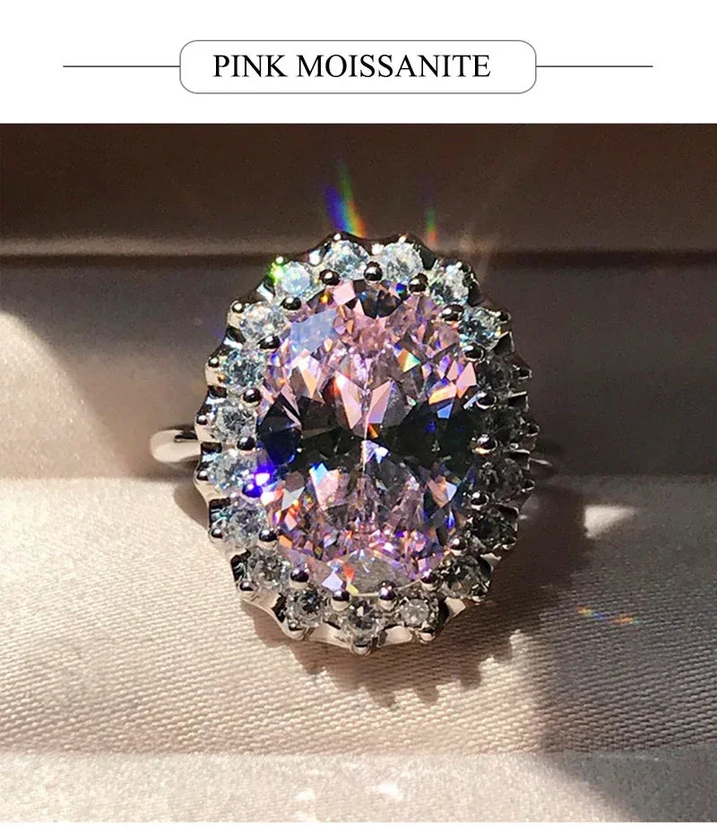 0.5-6ct Rare Colored Moissanite Loose Stone Real VVS1 Lab Grown Princess Crystal Yellow Pink Certified Heart Moissanite Diamonds - BAALAAZ