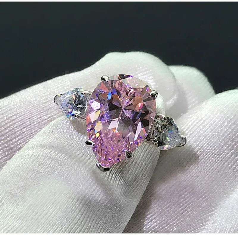 0.5-6ct Rare Colored Moissanite Loose Stone Real VVS1 Lab Grown Princess Crystal Yellow Pink Certified Heart Moissanite Diamonds - BAALAAZ