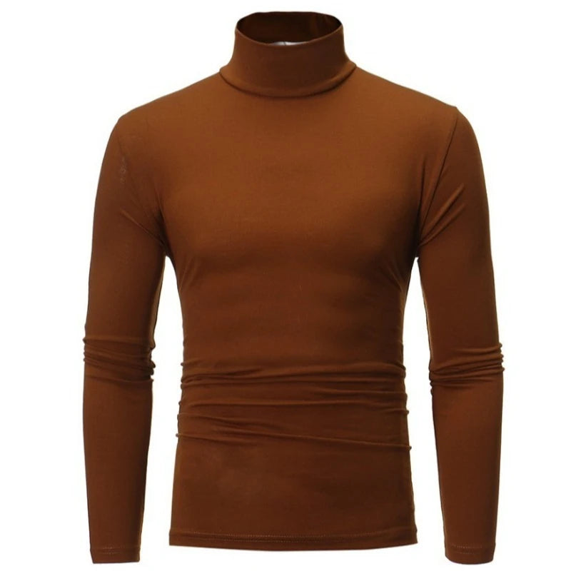Liva Girl Herren-Rollkragenpullover, schmal geschnitten