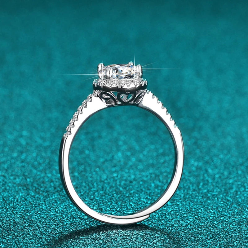 Aiternity Moissanite Gyűrű S925