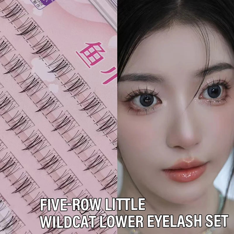 DIY U Szempillák Spiky Kpop
