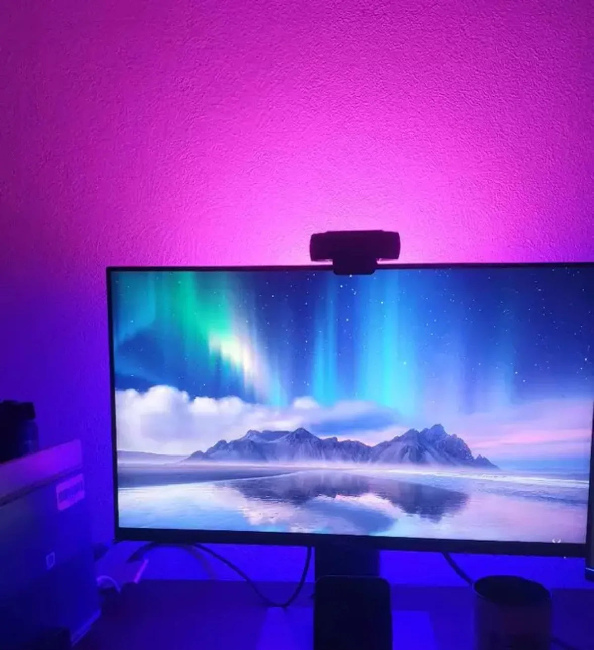 RGB LED Színes Lámpa USB
