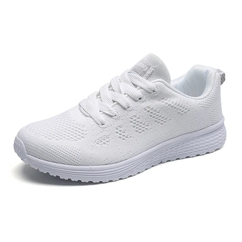 Női Sportos Cipő - Légáteresztő Hálós Sneaker
