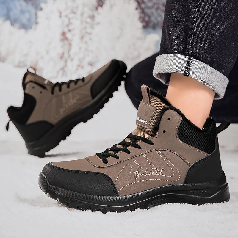 Taktische Herren-Schneestiefel – Wasserdichte Winterstiefel 2025