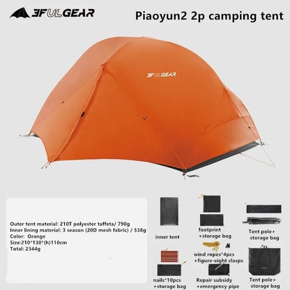 3F UL Gear Túrasátor 2P Vízálló