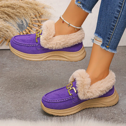 Stiefeletten mit warmem Plüschfutter