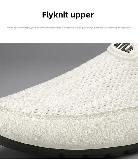 Férfi Nyári Mokaszin Cipő Könnyű Mesh - Elegáns Casual Loafer